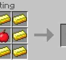 Подробности за това как да направите златна ябълка в "Майнкрафт"