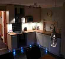Подсветка за шкафове в кухнята
