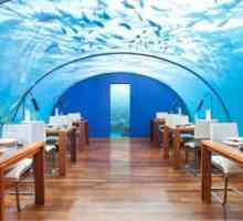 Подводен ресторант в Малдивите: снимка