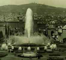 Пеещи фонтани на Барселона: трябва да посетите