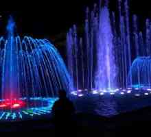 Пеене фонтани в Сочи: описание, отговори и снимки