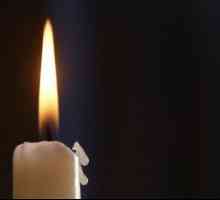 Погребалната свещ е водач за душата на починалия