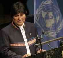 Позицията на президента на Боливия. Последна история