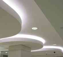 Таванни осветителни тела за опънати тавани: LED светлините като оптимална опция