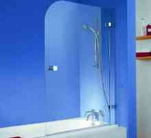 Практически подход към дизайна на апартамента: завеса за баня
