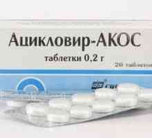 Лекарството "Acyclovir-AKOS" (таблетки). Инструкции за употреба за деца и възрастни,…