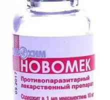 Наркотика "Novomek": инструкции за употреба