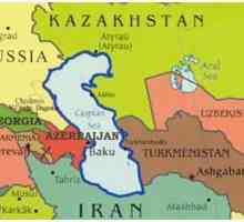 Каспийските държави: граници, карта. Кои държави се измиват от Каспийско море?