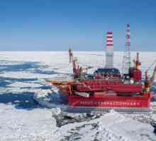 Prirazlomnoye нефтеното поле в Pechora море