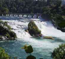 Природната забележителност на Швейцария е водопадите на река Рейн