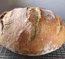 Пшеничен ръжен хляб на квас в пещта - рецепта