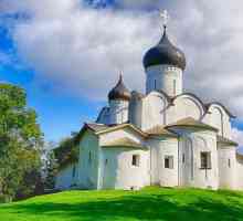 Псков, храмът на хълма. Църквата "Св. Василий Велики" на Горка