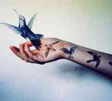 Птици на ръцете (татуировки) и тяхното значение