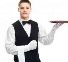 Работете като сервитьор: описание на професията, плюсове и минуси