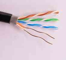 Pinout на усукана двойка (8 проводника): цветова схема, последователност на свързване