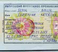 Разрешения за временно пребиваване в Руската федерация: образец, документи, снимка