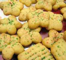 Рецептата за бисквити за плесени - с карамел, лешник и под формата на гъби