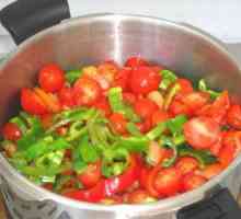 Рецепти лечо с доматена паста за зимата (снимка)