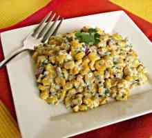 Рецепти за салати с царевица: възможности за готвене и съвместимост на съставките