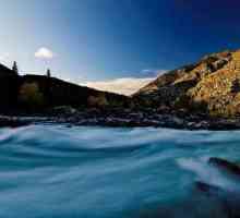 Река Катун. Рафтинг на Катун. Планината Алтай - Катун