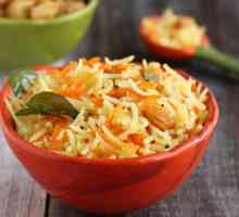 Ориз с лук и моркови. рецепта