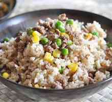 Ориз в мулти-марка с мляно месо: рецепти за готвене