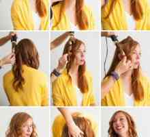 Самостоятелно стилист и фризьор: как да навиете косата на къдрене