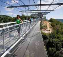 Най-дългият висящ мост в света в Сочи