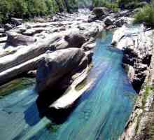 Най-прозрачният воден поток е Verzaska (реката в Швейцария)