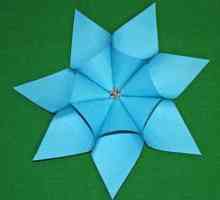 Седмична хартия звезда: триизмерна схема