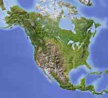 Северна Америка: географско положение, релеф, флора и фауна