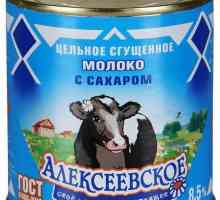 Кондензирано мляко "Алексеевско": състав, производител, видове и рецензии