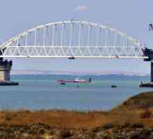 Схема на моста Керч в Крим