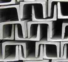 Стоманен канал - един от най-често срещаните видове валцувани метали