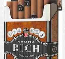 Цигари "Aroma Rich": характеристики на производството, видове и вкусове, отговори на…