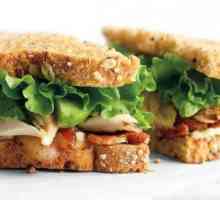 Сандвич с пиле. Рецепти с снимки