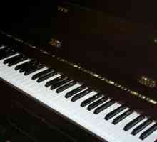 Колко ключа имат пиано, пиано и синтезатор?