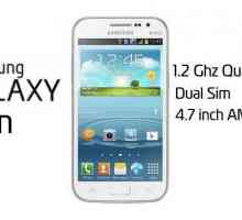 Смартфон Samsung Galaxy Win Duos: описание, ревюта
