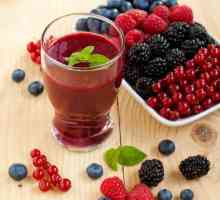 Smoothies berry: стъпка по стъпка рецепта с снимка