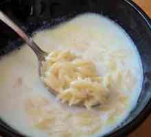 Съвети как да направите супа от мляко