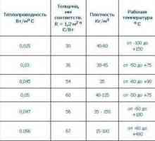 Съвременни топлоизолационни материали: видове и свойства (таблица), приложение
