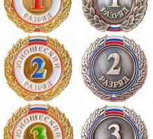 Спортни категории и ранг: списък и задание