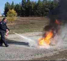 Методи за прекратяване на изгарянето и пожарогасителните агенти
