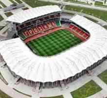 Стадионът "Ahmat-arena" в Грозни