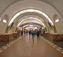 Метростанция "Ploshchad Vosstaniya" в Санкт Петербург е първата в своята история