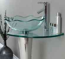 Стъклена мивка: прегледи за операцията. Струва си да инсталирате стъклени мивки Frap