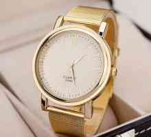 Стилен и оригинален златен дамски часовник: как да избирате