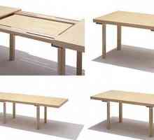 Кухненска плъзгаща маса - гъвкава и практична мебел