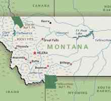 Столицата на щата Монтана - илюстрация към историческите събития на дивия запад