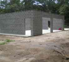 Изграждане на къща от бетонни блокове